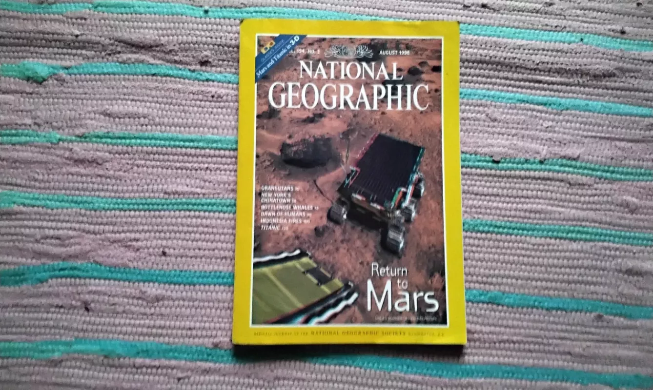National geographic Retum to Mars - Aautorių kolektyvas, knyga 2