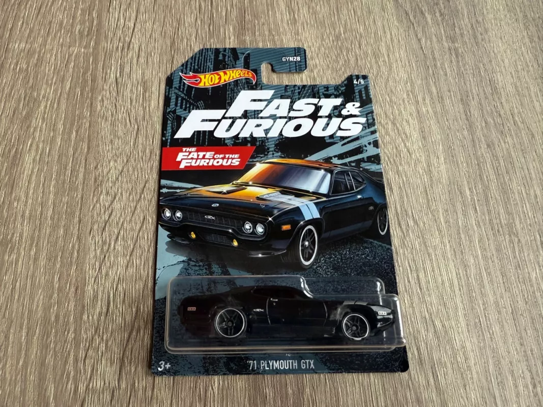 71 Plymouth GTX Fast & Furious Hot Wheels - , namai ir interjeras 2