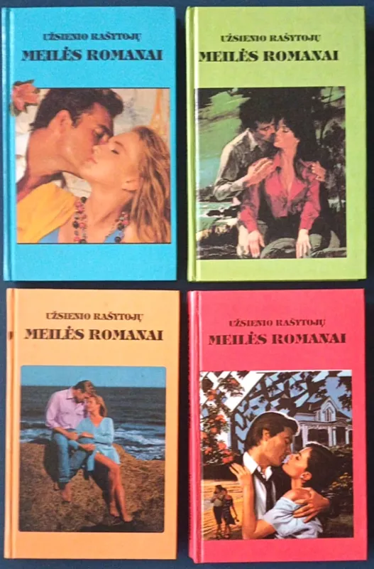 "Briliantas. Karštas kraujas" "Meilės voratinklis. Nesutaikomi įsimylėjeliai" "Kaip išsirinkti vyriškį. Kai gresia šantažas" "Audringoji vasara. Tenukrenta kaukės" -  Barbara Delinsky; Šarlota Lem;  Džoana Ros; Mišel Rid;  Viki Luis Topson; Diana Hamilton;  Ketrin Džordž; Debi Mekomber, knyga 2