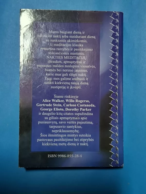 Vakaro meditacijos. Nakties šviesa - Amy Dean, knyga 3