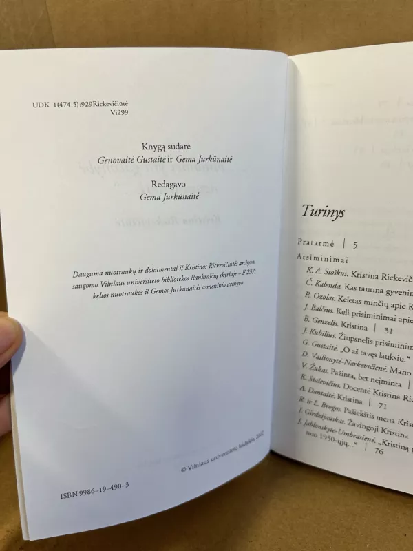 ...visuomet yra galimybė nenusilenkti... - Kristina Rickevičiūtė, knyga 4