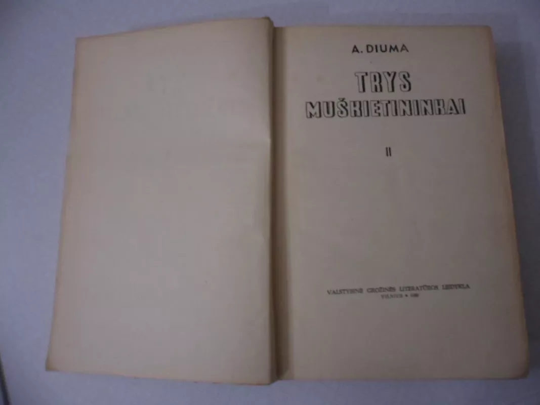 Trys muškietininkai (2 tomas) - Aleksandras Diuma, knyga 3