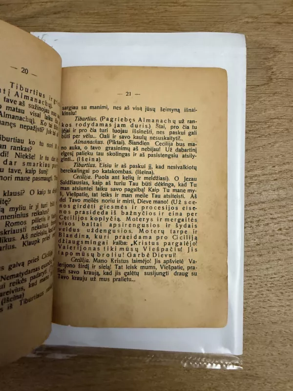 Šventoji Cecilija kankinė 1926 m. - J. Židanavičius, knyga 6