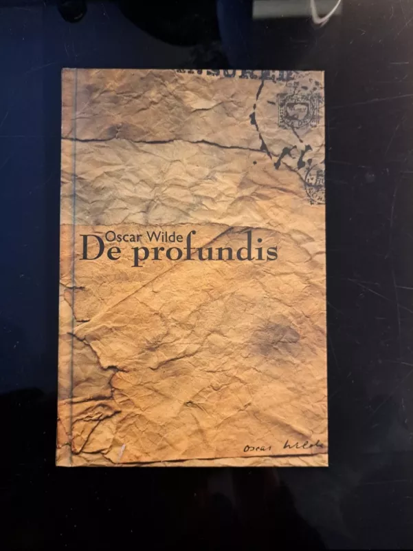 De Profundis - Oscar Wilde, knyga 2