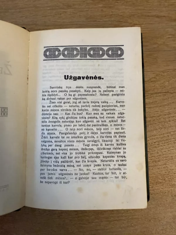 Žemaitės raštai. III tomas. 1927 m - A. Bulota, knyga 4
