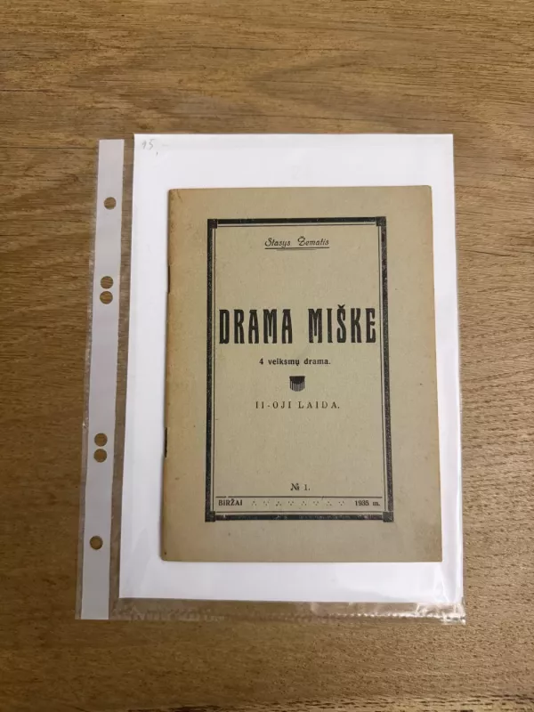 Drama miške 1935 m - Stasys Žematis, knyga 2
