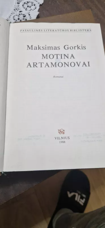 Motina. Artamonovai - Maksimas Gorkis, knyga 3