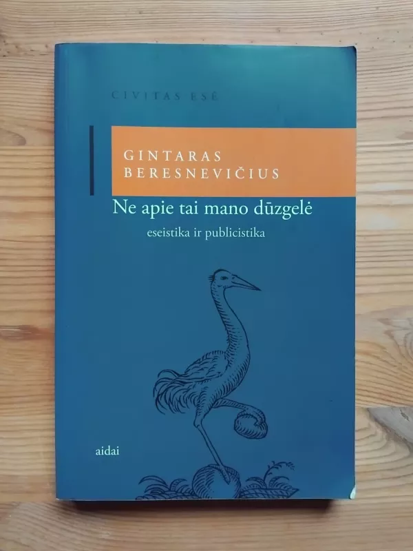 Ne apie tai mano dūzgelė: eseistika ir publicistika - Gintaras Beresnevičius, knyga 2