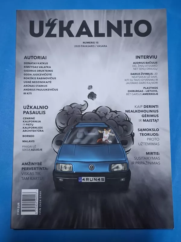 Užkalnio žurnalas, 7 vnt., 2019-2023 - Andrius Užkalnis, knyga 6