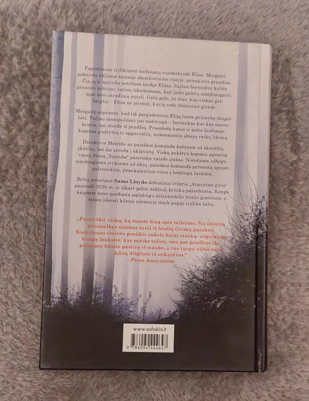 Atminties Giria - Sam Lloyd, knyga 3