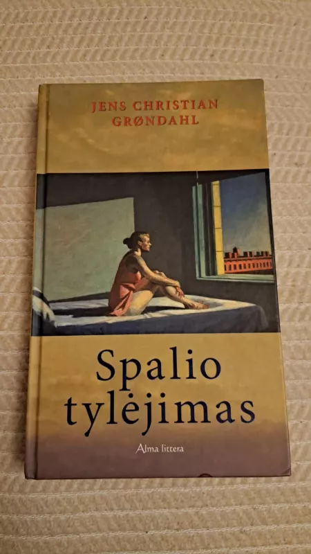 Spalio tylėjimas - Jens Christian Grondahl, knyga 2
