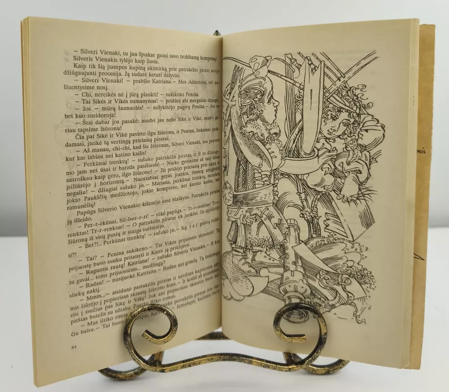 Silveris Vienakis - Patrakėlis Uolžemės piratas - Heinas Velis, knyga 2