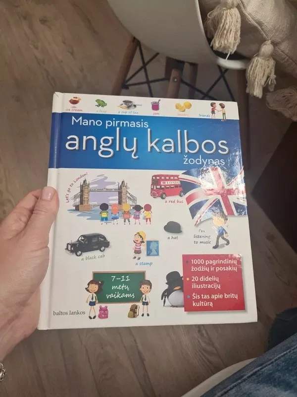 Mano pirmasis anglų kalbos žodynas. 7-11 metų vaikams - Autorių Kolektyvas, knyga 2