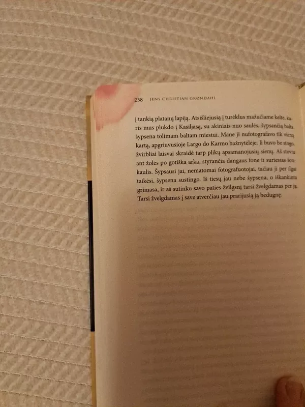 Spalio tylėjimas - Jens Christian Grondahl, knyga 3