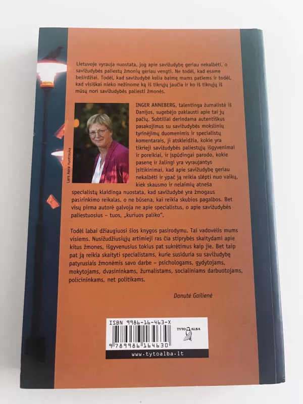 Sielvartas po savižudybės: knyga tiems, kuriuos paliko - Inger Anneberg, knyga 3