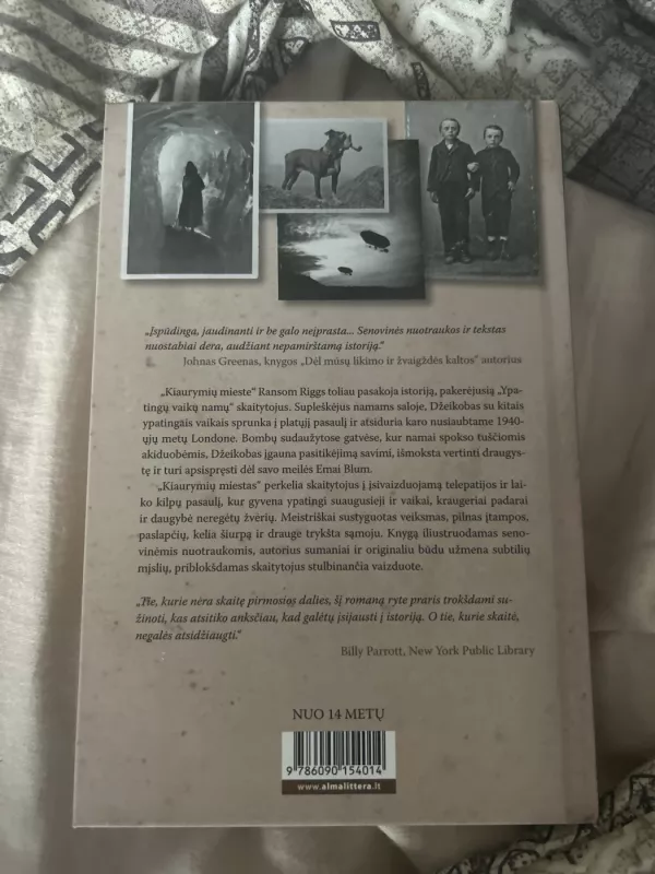 Ypatingų vaikų namai. Kiaurymių miestas - Ransom Riggs, knyga 3