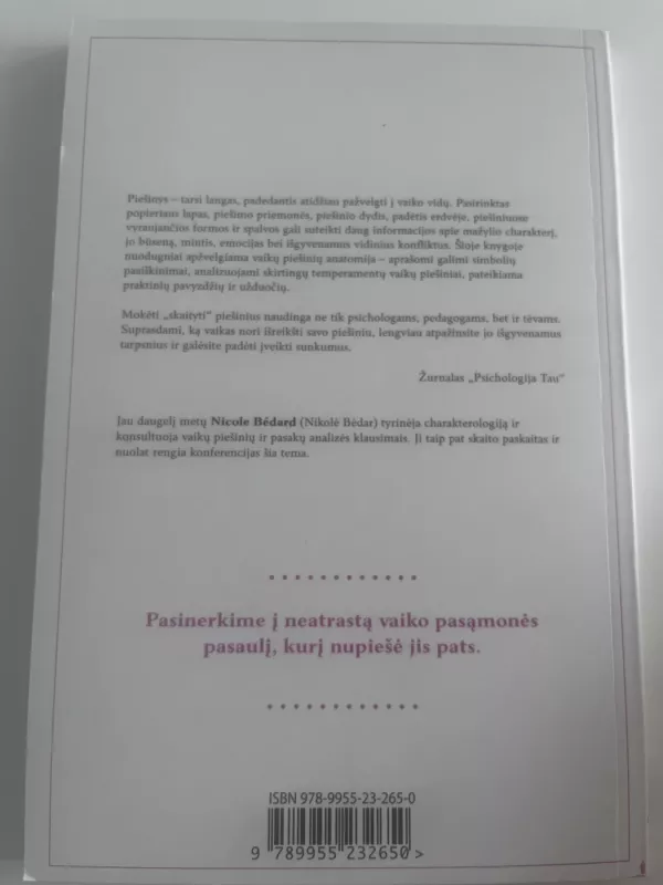 Vaikų piešiniai - Nicole Bedard, knyga 3
