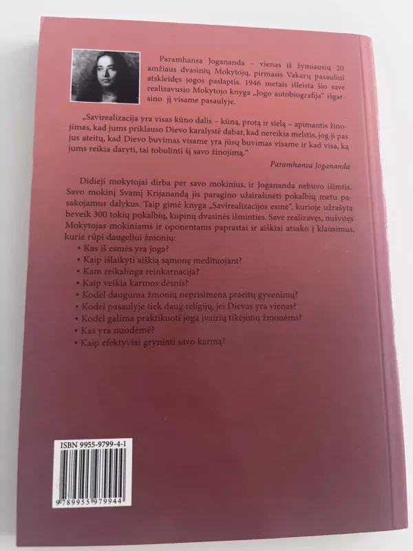 Savirealizacijos esmė - Paramhansa Jogananda, knyga 3