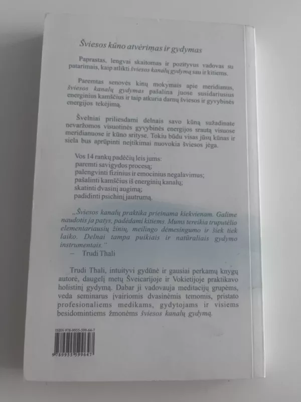 Gydymas šviesa - Trudi Thali, knyga 3