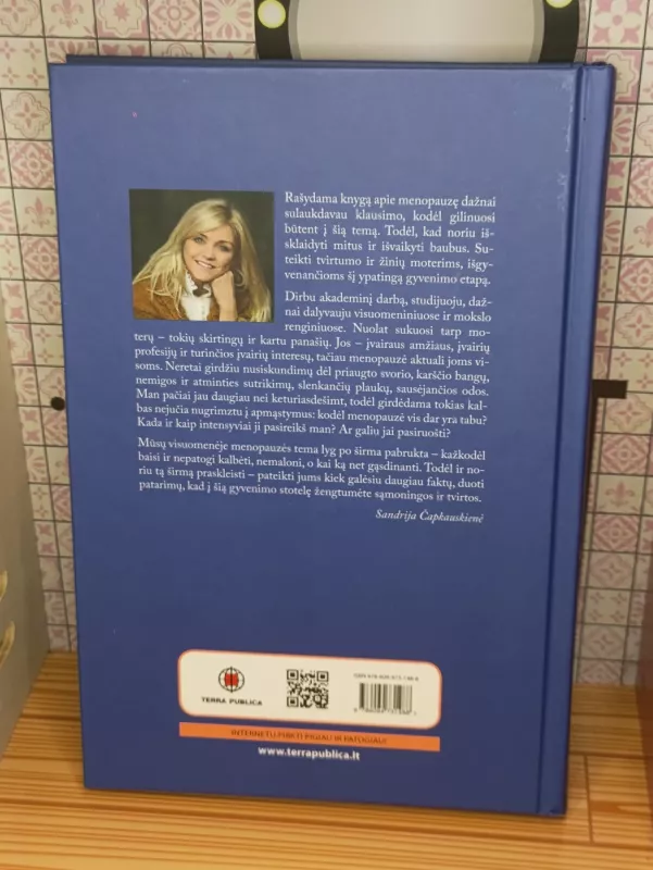 MENOPAUZĖ BE TABU - Sandrija Čapkauskienė, knyga 5