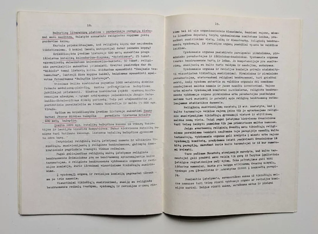 Religija ir bažnyčia tarybų Lietuvoje - P.Anilionis, knyga 4