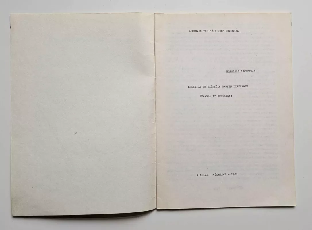 Religija ir bažnyčia tarybų Lietuvoje - P.Anilionis, knyga 3