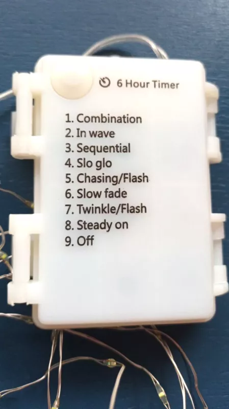 Led lempučių girliandos su baterijomis, 2m, 2vnt. - , namai ir interjeras 5