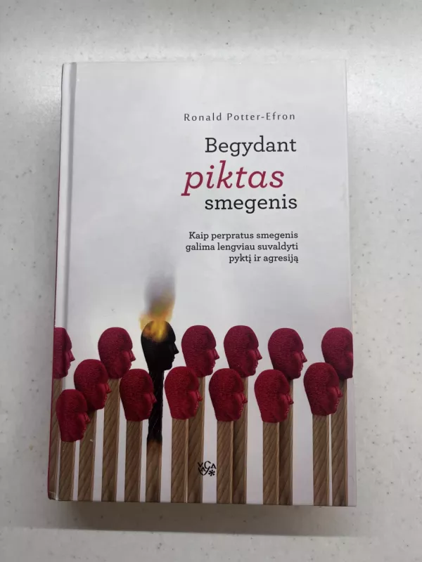 BEGYDANT PIKTAS SMEGENIS: kaip perpratus smegenis galima lengviau suvaldyti pyktį ir agresiją - Ronald Potter-Efron, knyga 2