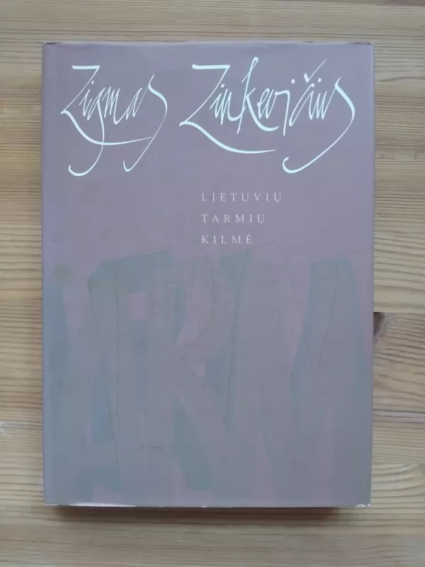 Lietuvių tarmių kilmė - Zigmas Zinkevičius, knyga 2