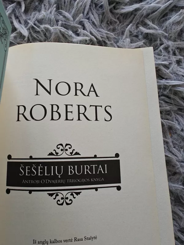 Šešėlių burtai - Nora Roberts, knyga 3