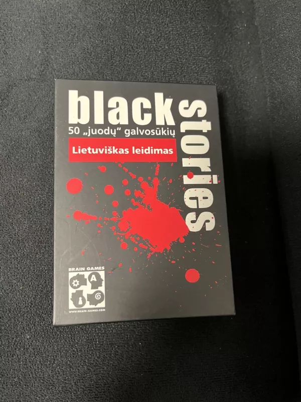Black stories - , stalo žaidimas 2