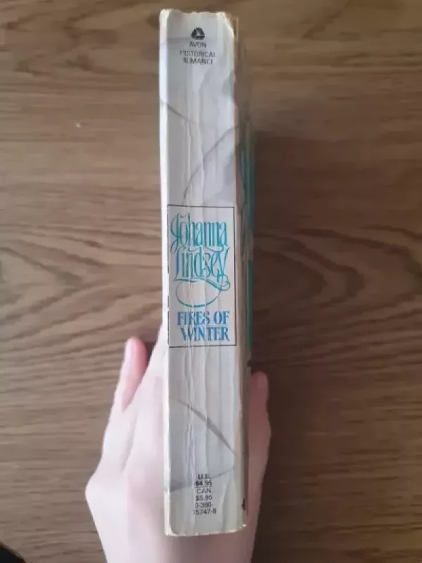 Fires of winter - Johanna Lindsey, knyga 4