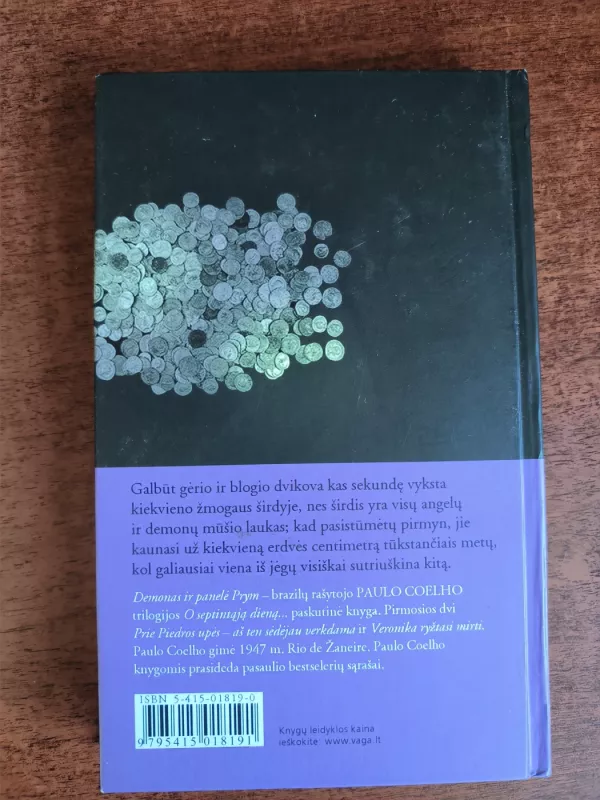 Demonas ir panelė Prym - Paulo Coelho, knyga 3