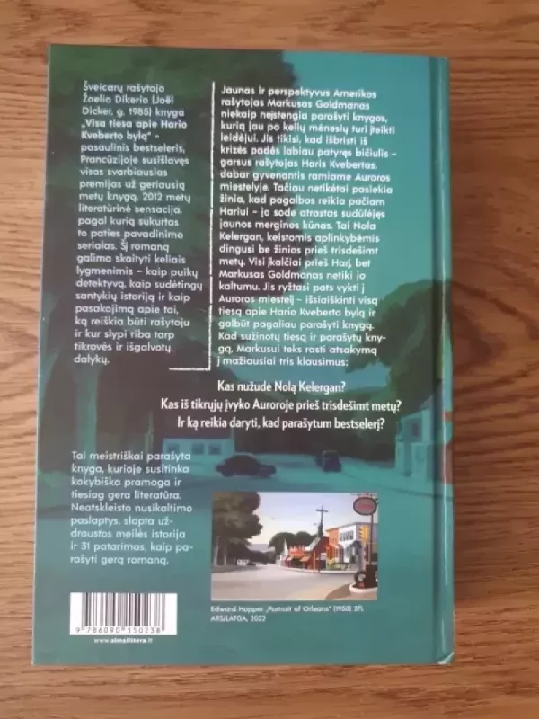 Visa tiesa apie Hario Kveberto bylą - Joėl Dicker, knyga 2