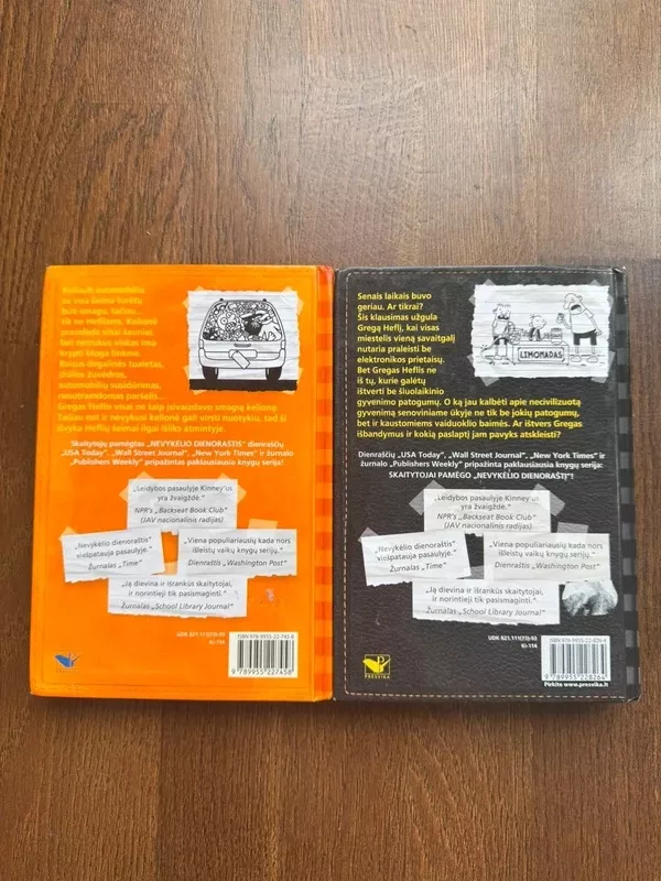 Nevykėlio dienoraštis 9. Ilga kelionė - Jeff Kinney, knyga 4