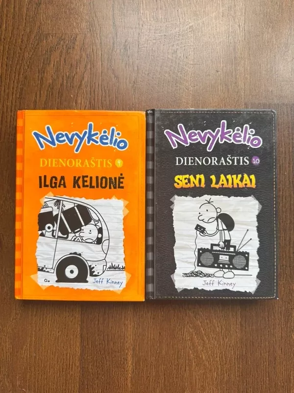 Nevykėlio dienoraštis 9. Ilga kelionė - Jeff Kinney, knyga 2