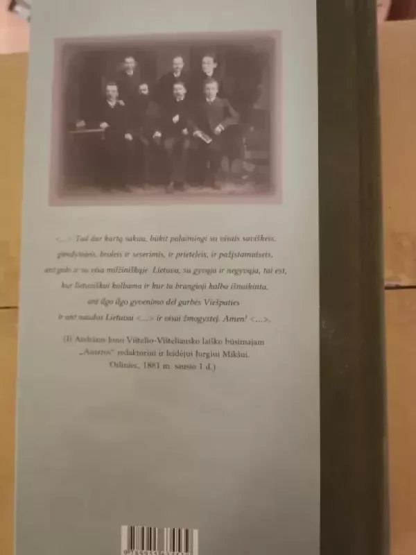 „Auszros“ archyvas: Martyno Jankaus rinkinys - Domas Kaunas, knyga 5