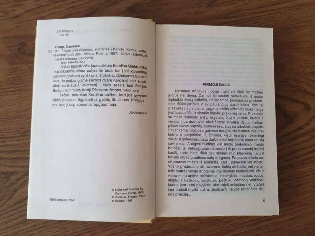 Pavojingas vaidmuo - Kendis Kemp, knyga 4