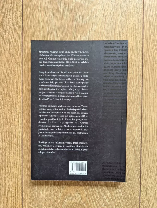 Kūno raiška šiuolaikiniame socialiniame diskurse - Nijolė Keršytė, knyga 4