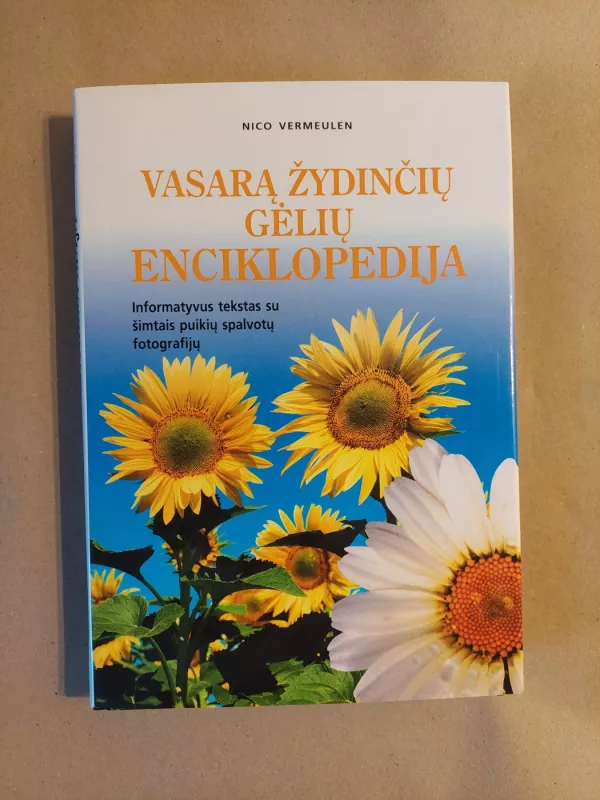 Vasarą žydinčių gėlių enciklopedija - Nico Vermeulen, knyga 2