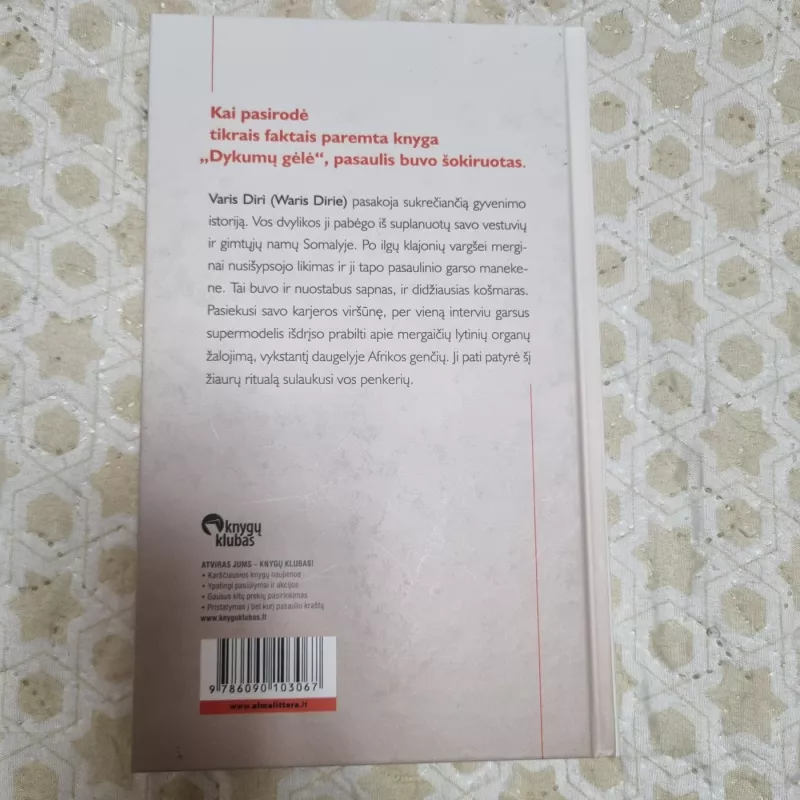 Dykumų gėlė - Waris Dirie, knyga 2