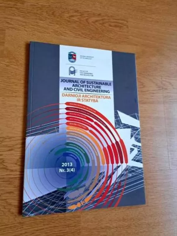 žurnalas Darnioji architektūra ir statyba (anglų kalba) - Įvairūs autoriai, knyga 2