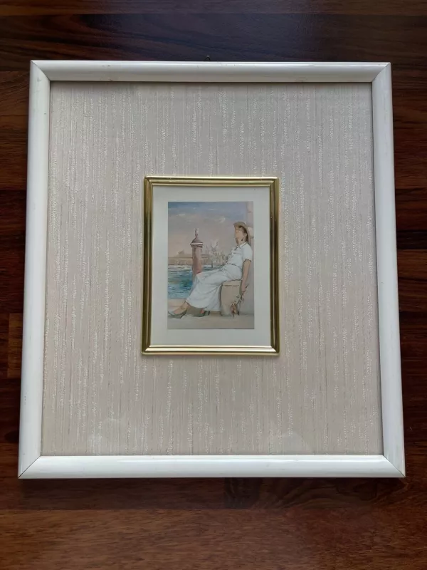 Du vintažiniai paveikslai - , namai ir interjeras 6