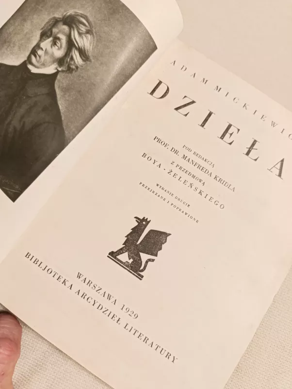 Dziela - Adam Mickiewicz, knyga 3