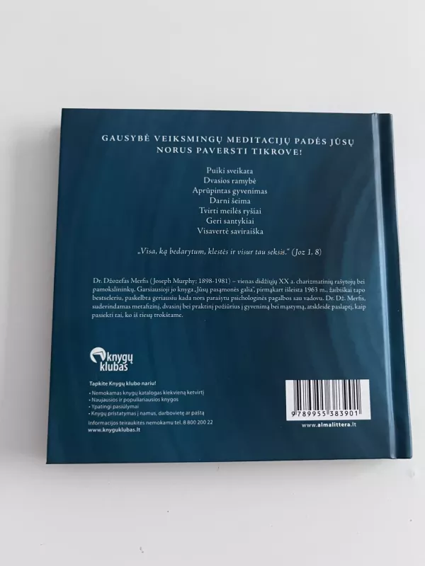 meditacijos galia - Joseph Murphy, knyga 3