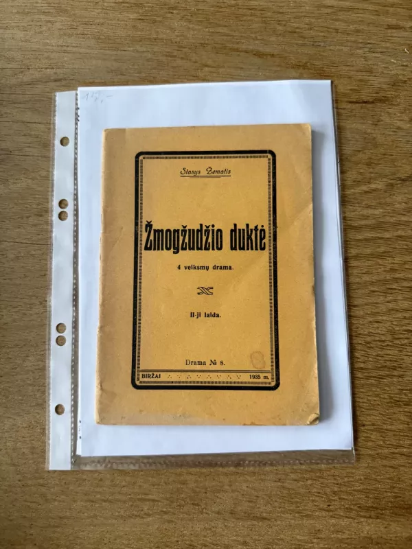 Žmogžudžio duktė 1935 m - Stasys Žematis, knyga 2