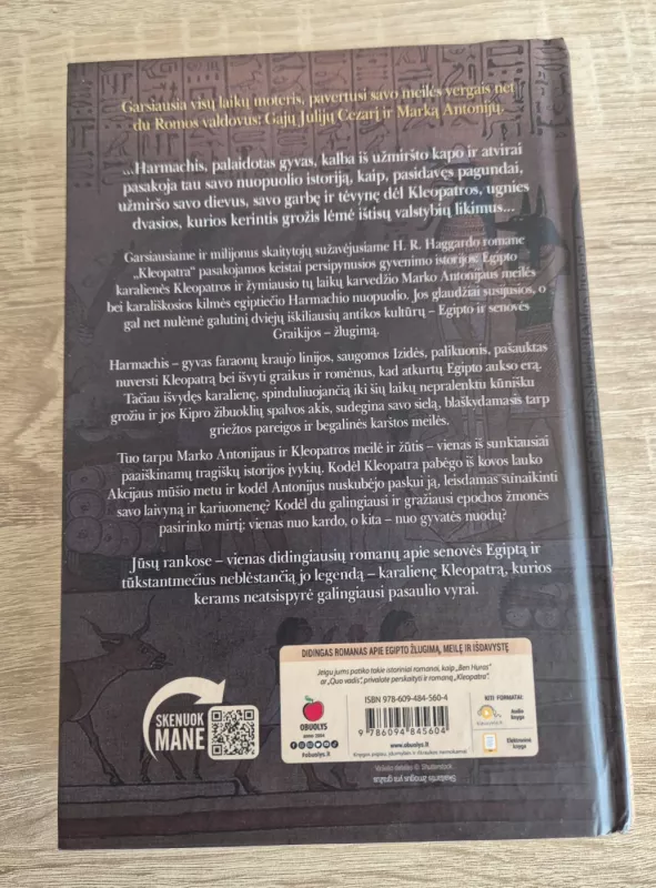 Kleopatra - Henry Rider Haggard, knyga 3