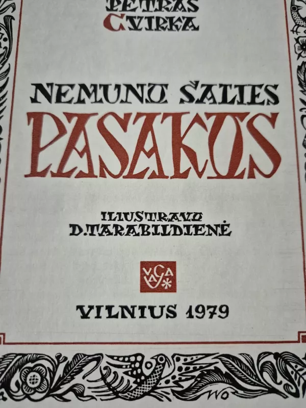 Nemuno šalies pasakos - Petras Cvirka, knyga 3