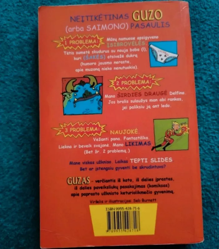 Guzas - Jeremy Strong, knyga 3