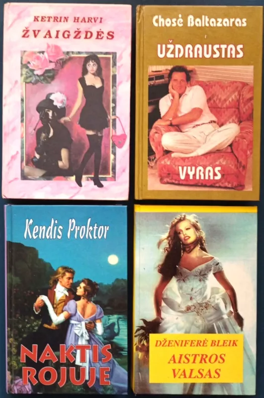 "Žvaigždės" "Uždraustas vyras" "Naktis rojuje" "Aistros valsas" - Ketrin Harvi; Chosė Baltazaras; Kendis Proctor; Dženiferė Bleik, knyga 2
